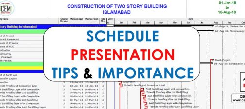 schedule presentation