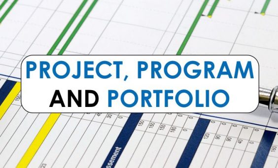 project, program and portfolio